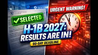 H-1B 2027 Lottery Results OUT! USCIS Official Update + Next Steps Explained + Second Lottery Chances