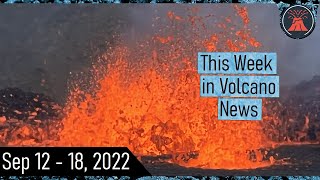 This Week in Volcano News; New Eruption in Tonga, Alaska Volcanic Unrest