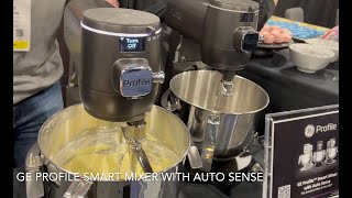 GE Profile smart stand mixer demonstration at CES 2023