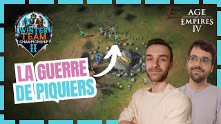 Bataille de piquiers en FINALE du WTC2 : Tournoi 2v2 par @EGCTV_Official AOE 4 (1/BO7)