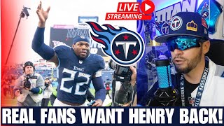 Titan Anderson is LIVE! TITANS DERRICK HENRY IS GONE!? 🚨 NFL Free Agency + 2024 NFL Draft
