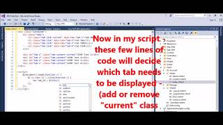 MVC - create tabs manually using jQuery