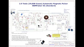 055 120VAC BBMPulser 5S Circuit 2.9 Tesla (29,000) Gauss Automatic Magnetic Pulser