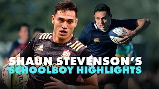 Chiefs Shaun Stevenson As An Impressive Schoolboy | Rugby Highlights | RugbyPass