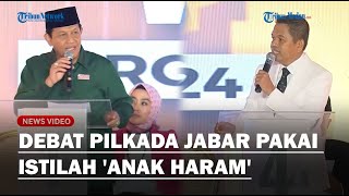 DISOROT! EKSPRESI Kang Dedi Dengar Acep Adang Pakai Istilah 'Anak Haram' di Debat Pilkada