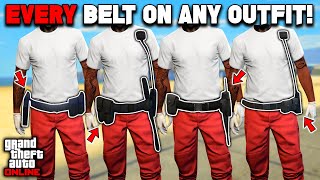 *UPDATED* How To Get EVERY BELT On Any Outfit Glitch In GTA 5 Online 1.70 (No Transfer Glitch)