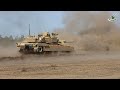 nato abrams tanks unleashing fury in fiery tank training