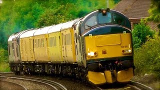 Europheonix Class 37s - 37608 \u0026 37611 At Littlehampton , Bedhampton \u0026 Havant On A Test Train