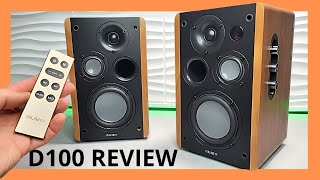 Majority D100 Bookshelf 100W Speakers - Unboxing and Sound Test!