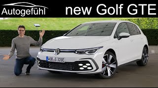 All-new VW Golf GTE Mk 8 FULL REVIEW 2021 Plugin-Hybrid - Autogefühl