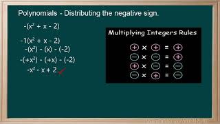 WCLN - Subtracting Polynomials