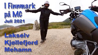 Lakselv - Kjøllefjord - Mehamn, Norway, Motorcycle Ride, July (Subtitled)