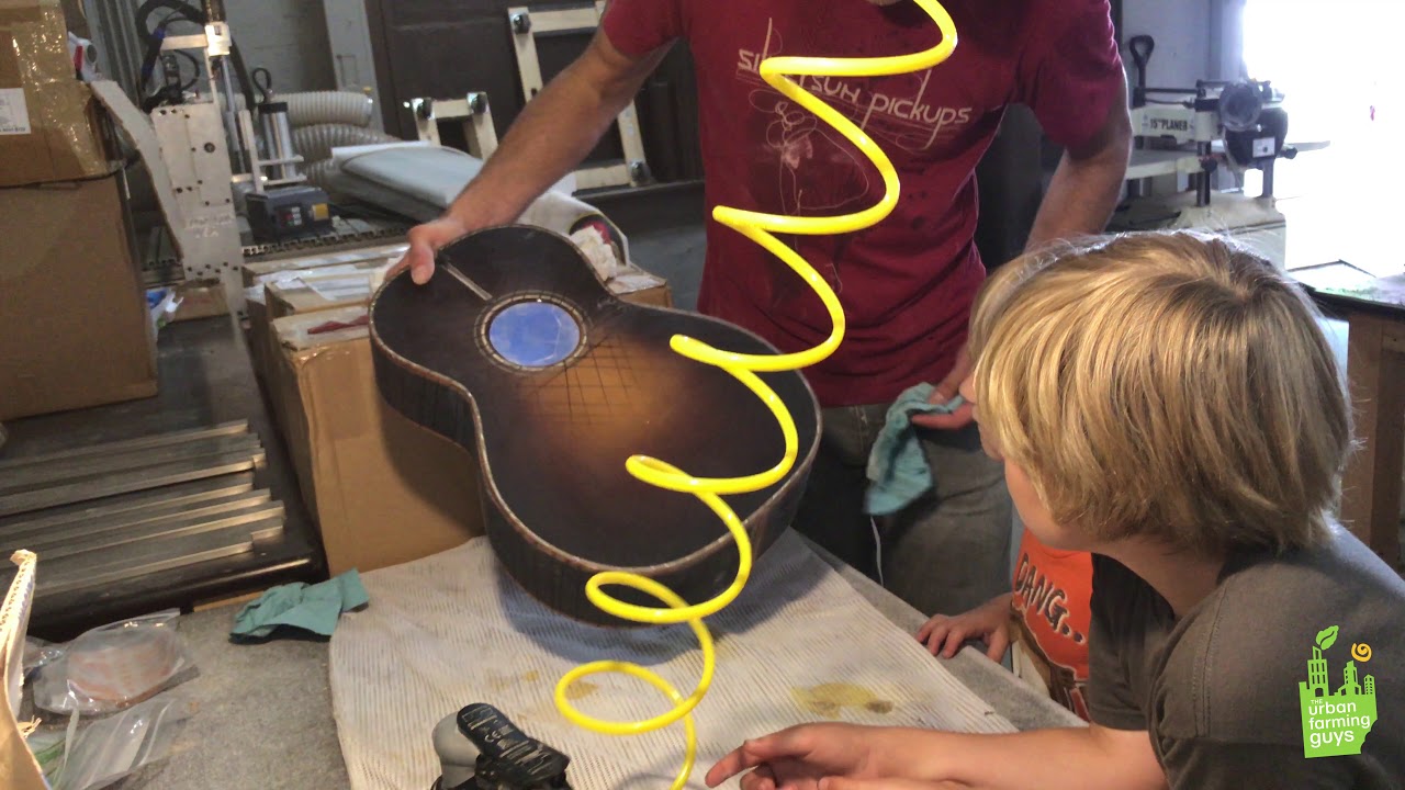 Guitars Being Built At Ufg Makerspace Youtube