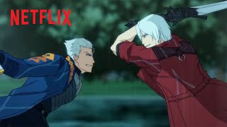 Dante vs. Vergil Fight Scene | Devil May Cry: Season 2 | Netflix