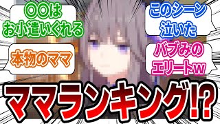 【反応集】「ママランキング来たぞ！！異論ある？」に対する開拓者たちの反応集【崩壊スターレイル反応集　まとめ、崩スタ、スタレ反応集】