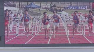 2019 関東インカレ陸上 男子1部 110mH 決勝