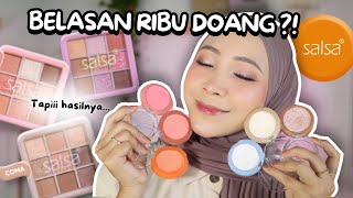 SALSA PUNYA MAKEUP BARU !! EYESHADOW, BLUSH, HIGHLIGHTER !! Murah Banget