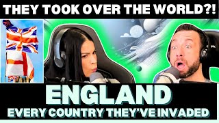 Canadians First Time Reaction To Every Country England Has Invaded: Visualized!