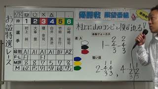 お盆特選レース　優勝戦第１２Ｒ展望番組（報知予想）