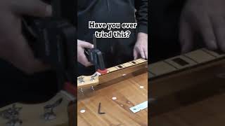 Fixing a bow in your guitar neck- have you ever tried this technique?