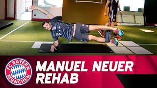 Manuel Neuer working on his comeback! 💪 | FC Bayern