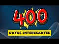 DATOS INTERESANTES  | 400 Datos del Mundo que te SORPRENDERÁN