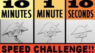 Speed CHALLENGE: 10 Minutes/1 Minute/10 Seconds! [the original video]