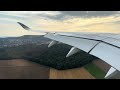 Qatar Airways A350-900 Landing in Zurich Airport