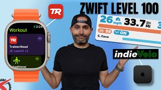 Cycling App Update Roundup: Zwift Level 100, indieVelo on Apple TV and More