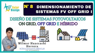 Clase 8 || DIMENSIONAMIENTO DE SISTEMAS FV OFF GRID I