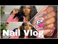 Nail Vlog 💅🏾 #nailvlog #nailart