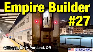 [ Amtrak Train Ride ] All 39 Stops, Journey to the Pacific Northwest, Complete Trip Report
