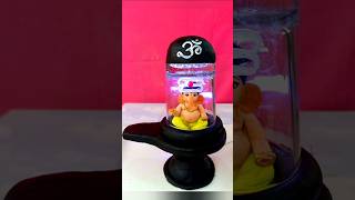 Shivling with Ganesha idol making /How to make Ganesha #shorts #short #viralshort #ganesh #shivling