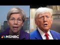 ‘Trump is showing us what a serial abuser does’: Sen. Warren on Trump’s comments about women