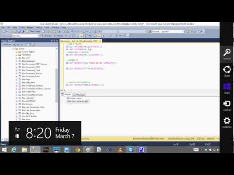 T SQL Lesson18 Date Functions, Last Month Start Date, Last Month End Date Bhaskar Reddy Baddam T SQL Lesson18 Date Functions, Last Month Start Date, Last Month End Date Bhaskar Reddy Baddam