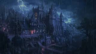 ⚡ EPIC Castle Thunderstorm Heavy Rain On Old Castle with Thunder Sounds Rain Sounds for Sleeping