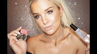 Testing Barry M NEW Glitter Rush Body Glitter | Laura Louise