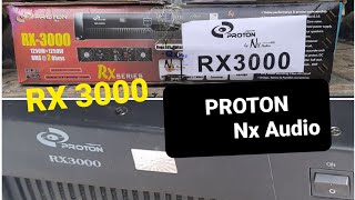 Proton Nx Audio RX 3000, Power Amplifier unboxing