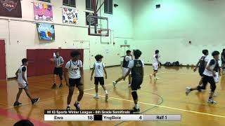 Ewa vs YngBoiz - 12/21/24 (HI IQ Sports Winter League 8th Grade Semifinals)