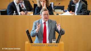 Regierungserklärung von Ministerpräsident Bodo Ramelow zum Thüringen-Monitor 2022