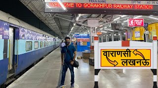 कृषक एक्सप्रेस में सफ़र || मऊ ,गोरखपुर ,गोंडा के रास्ते Journey in Krishak express