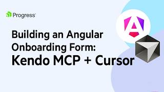 Build an Angular Onboarding Form with Kendo UI for Angular MCP + Cursor (AI Workflow Demo)