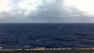 F-18 CAG Change of Command Ceremony Landings/Touch N' Go (USS John C. Stennis Tiger Cruise 2012)