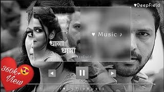 Dhaga Dhaga Marathi Song [ Crystal Audio Lyrics ] Slowed + Lofi _ #new  #music #audio #lofi