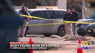Colorado Springs police investigating death after body found in alley nearby DA’s office