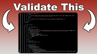 How to Improve Your Website Performance by Validating Your HTML & CSS | Code Validation Tutorial