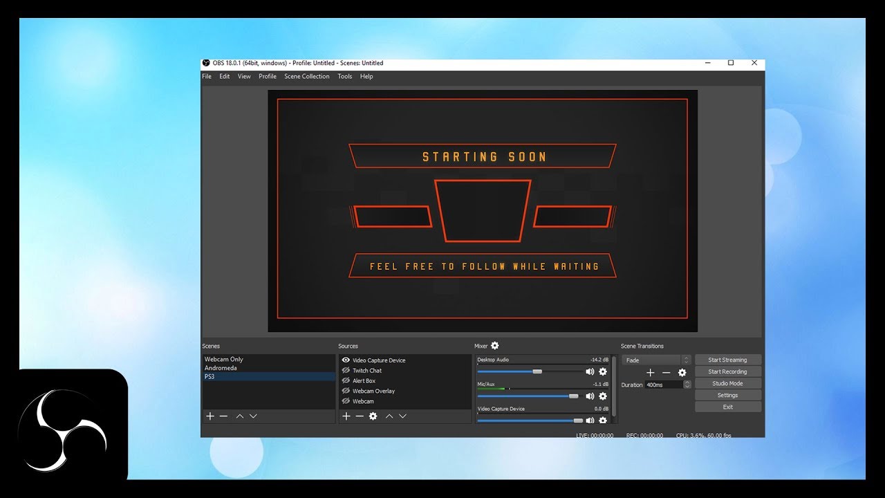 Free Stream Overlays For Obs Studio | Leenshayunks