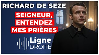 Après son numéro à Notre-Dame, Macron prie pour éviter la censure - Richard de Seze