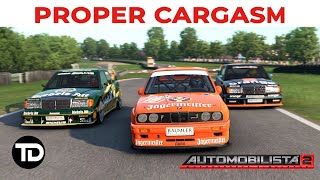STEERED BY THROTTLE: Early 90s DTM with CUSTOM AI in Automobilista 2