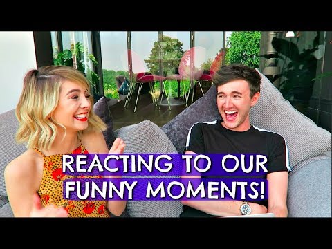 ME & ZOE REACTING TO OUR FUNNY MOMENTS! ME & ZOE REACTING TO OUR FUNNY MOMENTS!
